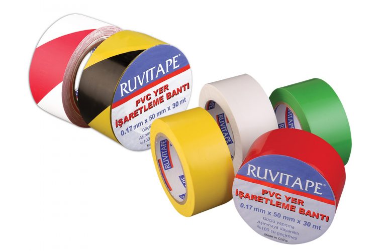 Pvc Yer İşaretleme Bandı RUVITAPE